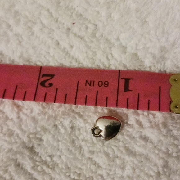 NWOT - Tibetan Silver Pendant Charms for Jewelry - Heart - Picture 2 of 2